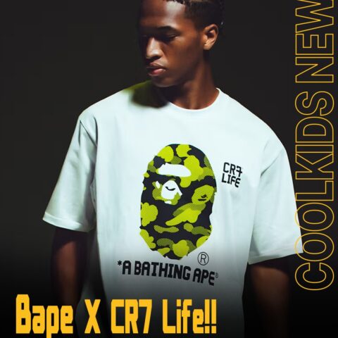 Bape X CR7 Life!! เปิดคอลเลกชันพิเศษฉลองพิพิธภัณฑ์ใหม่ที่ฮ่องกง