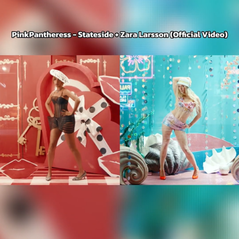 CrackFits ไปรับชมเพลง Stateside+Zara Larsson ของ PinkPantheress